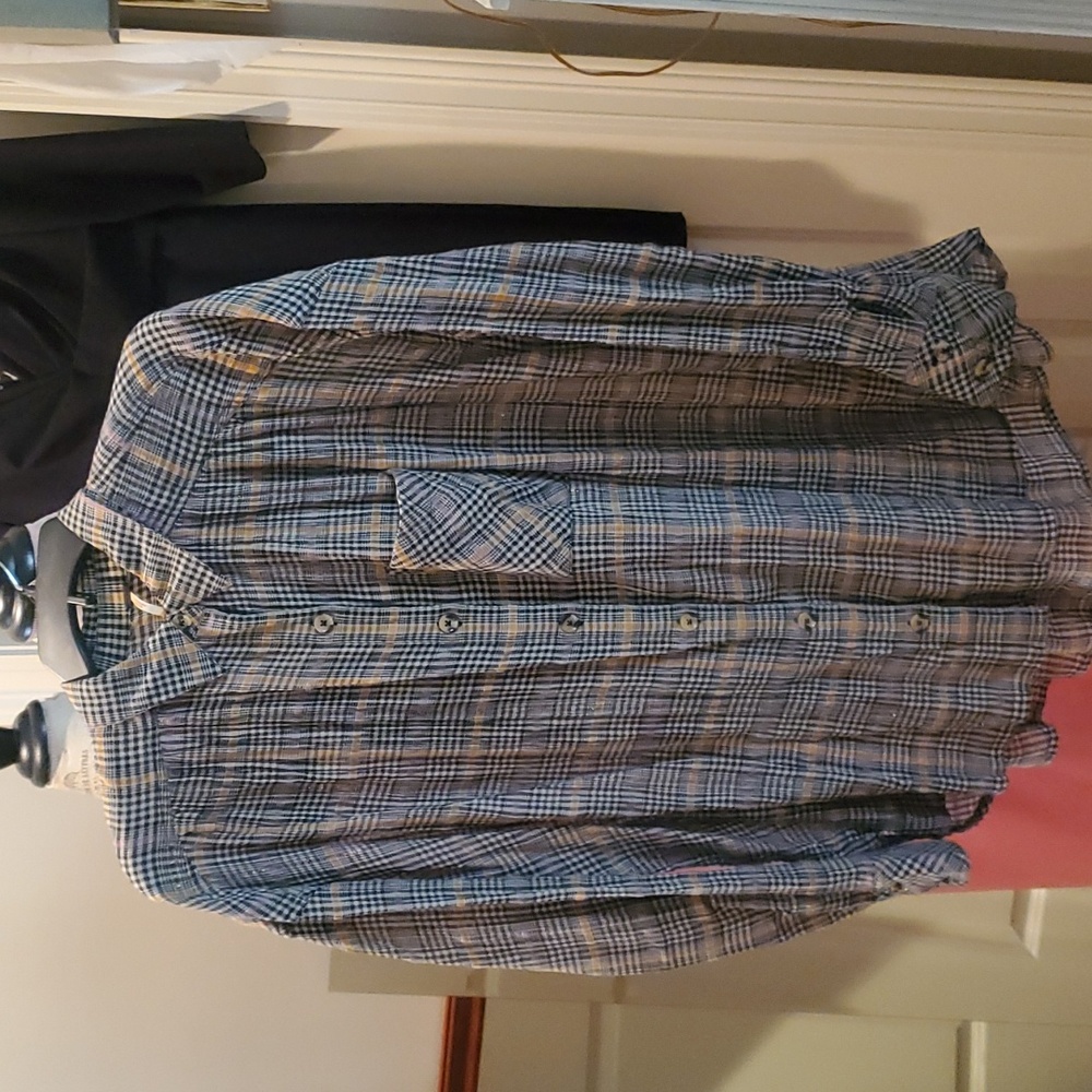 Free People Button Down Shirt